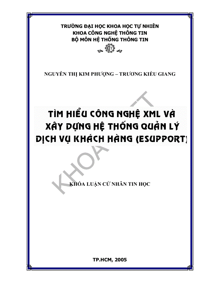 image for page Tìm hiểu công nghệ XML và xây dựng hệ thống quản lý dịch vụ khách hàng