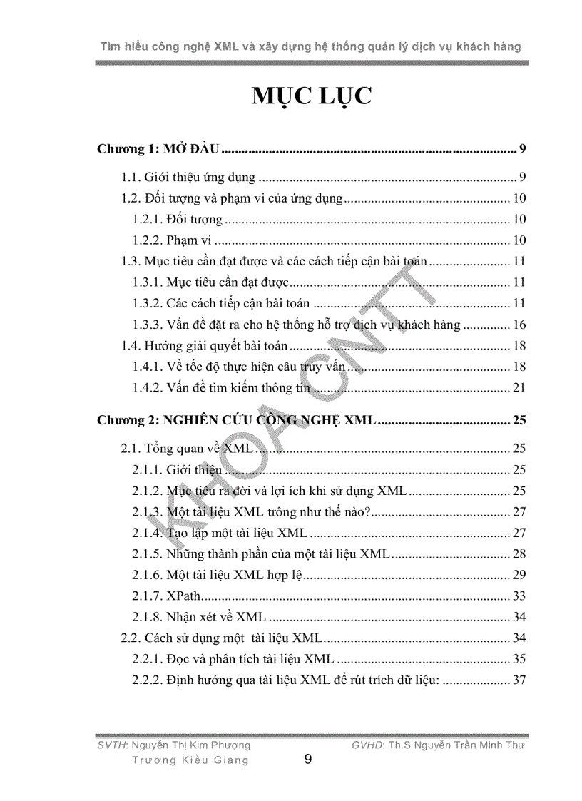 image for page Tìm hiểu công nghệ XML và xây dựng hệ thống quản lý dịch vụ khách hàng