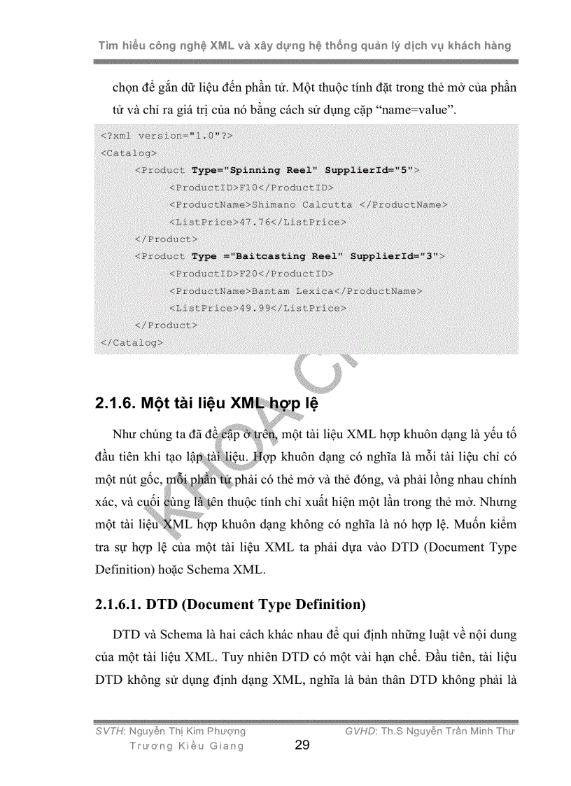 image for page Tìm hiểu công nghệ XML và xây dựng hệ thống quản lý dịch vụ khách hàng