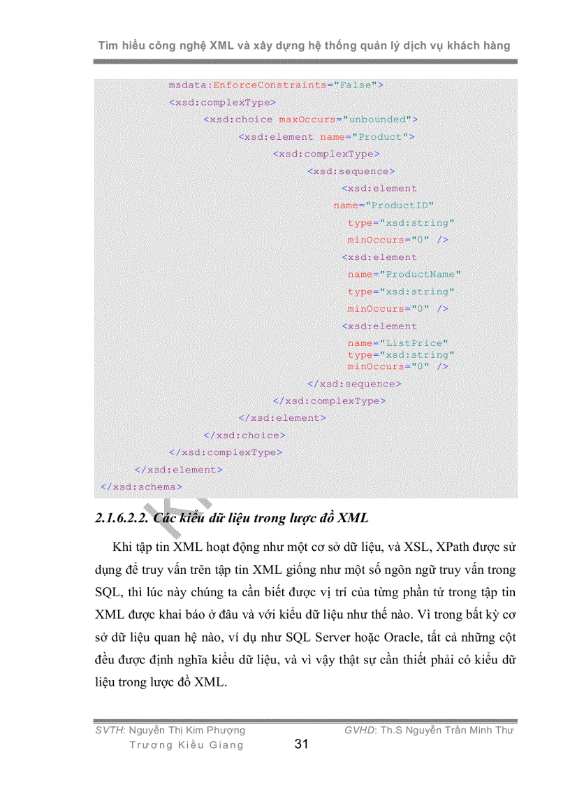 image for page Tìm hiểu công nghệ XML và xây dựng hệ thống quản lý dịch vụ khách hàng