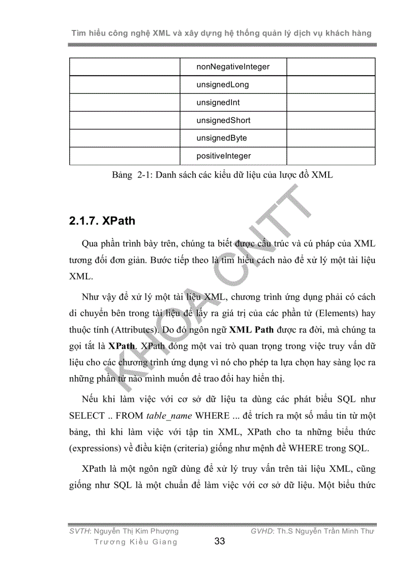 image for page Tìm hiểu công nghệ XML và xây dựng hệ thống quản lý dịch vụ khách hàng
