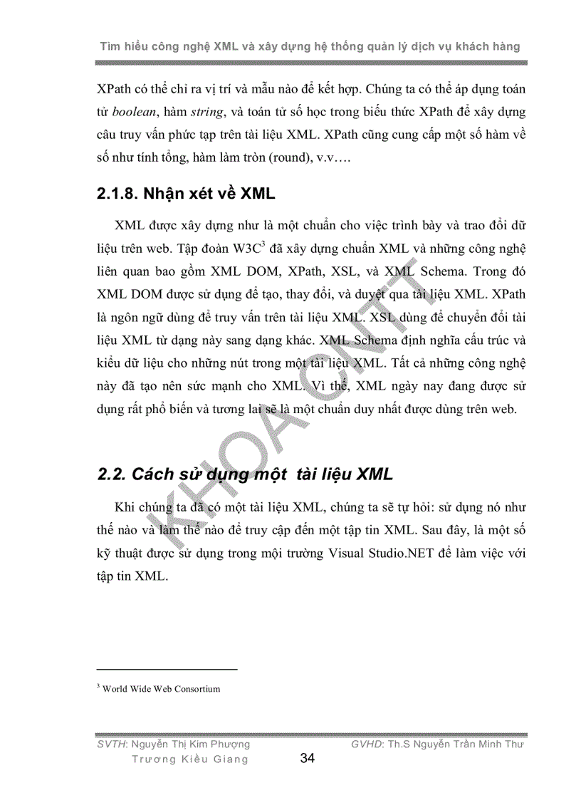 image for page Tìm hiểu công nghệ XML và xây dựng hệ thống quản lý dịch vụ khách hàng