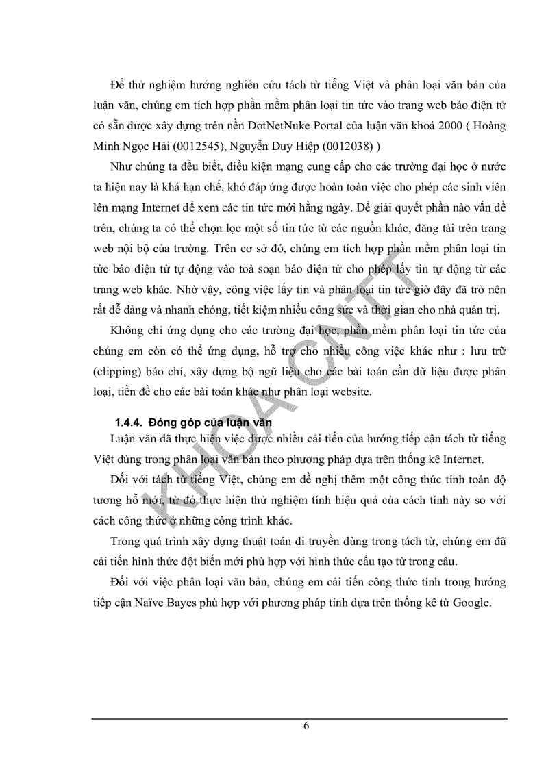 image for page Tìm hiểu các hướng tiếp cận bài toán phân loại văn bản và xây dựng phần mềm phân loại tin tức báo điện tử