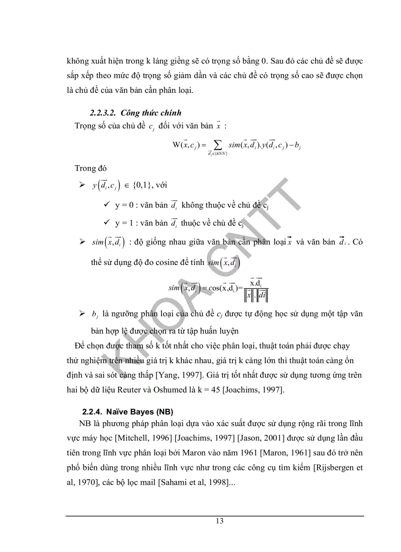 image for page Tìm hiểu các hướng tiếp cận bài toán phân loại văn bản và xây dựng phần mềm phân loại tin tức báo điện tử