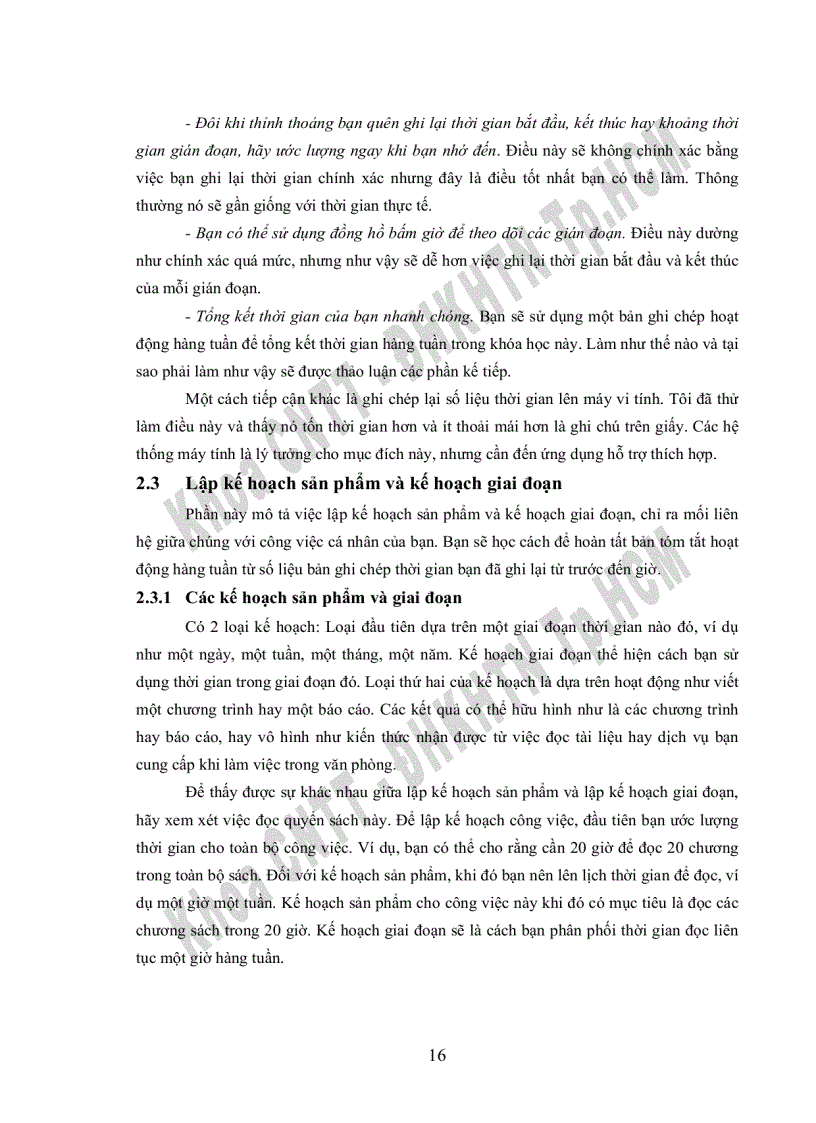 image for page Các phương pháp luận trong PSP về quy trình lập kế hoạch