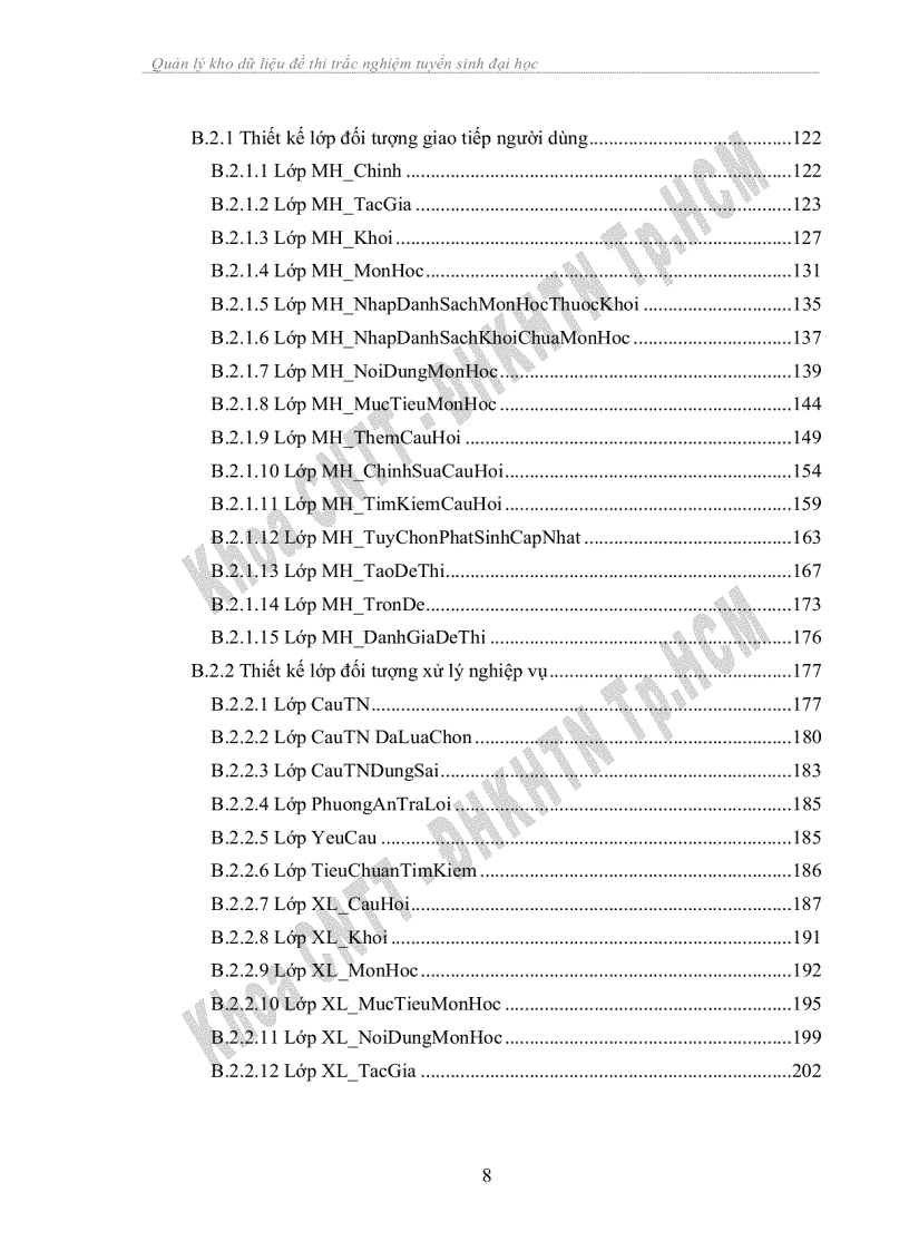 image for page Xây dựng phần mềm quản lý ngân hàng câu hỏi trắc nghiệm tuyển sinh đại học