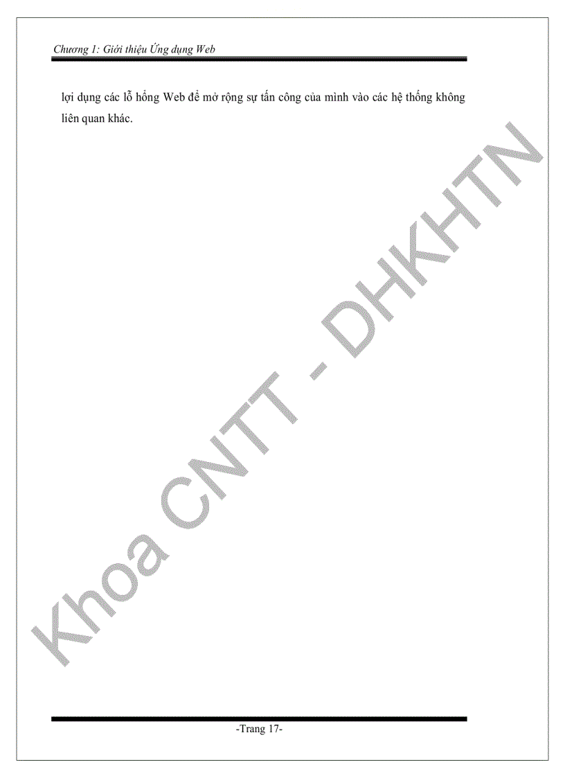 image for page Nghiên cứu một số vấn đề về bảo mật ứng dụng web trên internet