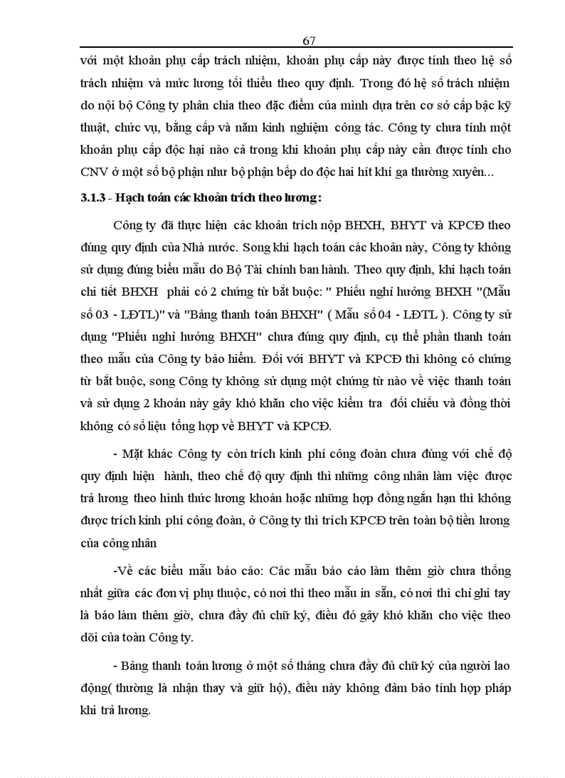 image for page Hoàn thiện công tác kế toán tiền lương và các khoản trích theo lương tại Công ty Du Lịch Việt Nam Hà Nội