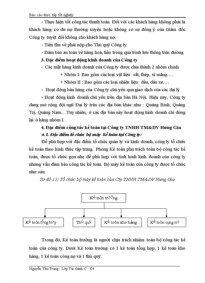 image for page Tổ chức công tác kế toán tiêu thụ hàng hoá và xác định kết quả tại Công ty TNHH Thương mại và Dịch vụ Hưng Gia