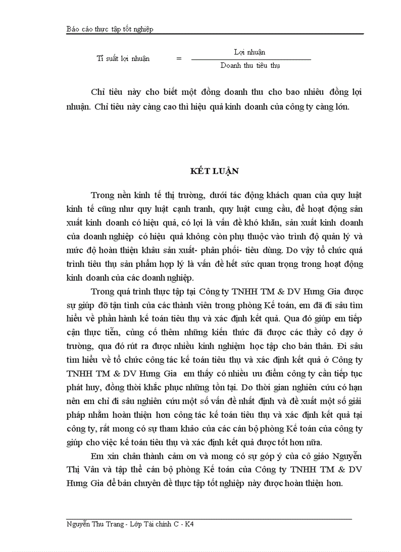 image for page Tổ chức công tác kế toán tiêu thụ hàng hoá và xác định kết quả tại Công ty TNHH Thương mại và Dịch vụ Hưng Gia