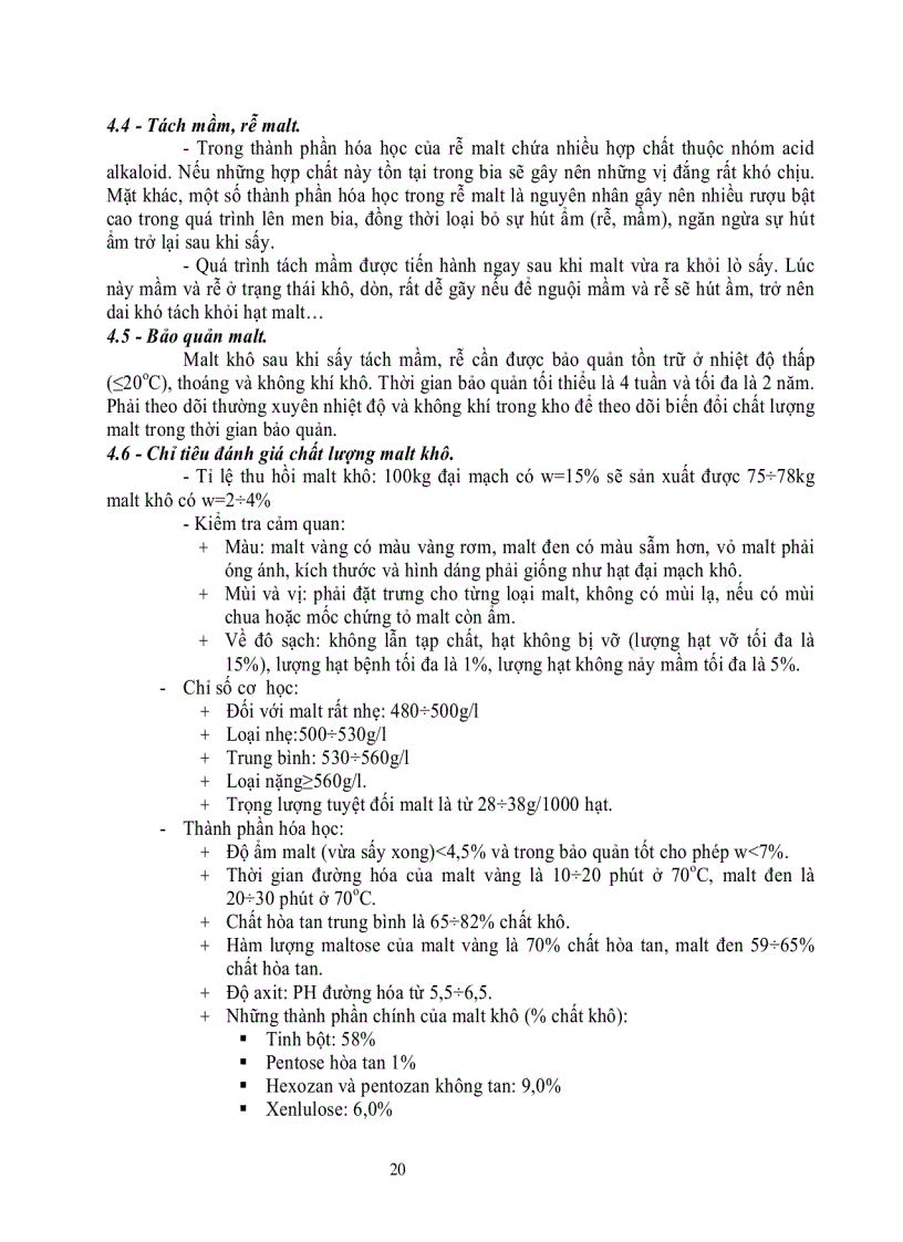 image for page Tổng quan về bia và quy trình công nghệ sản xuất bia