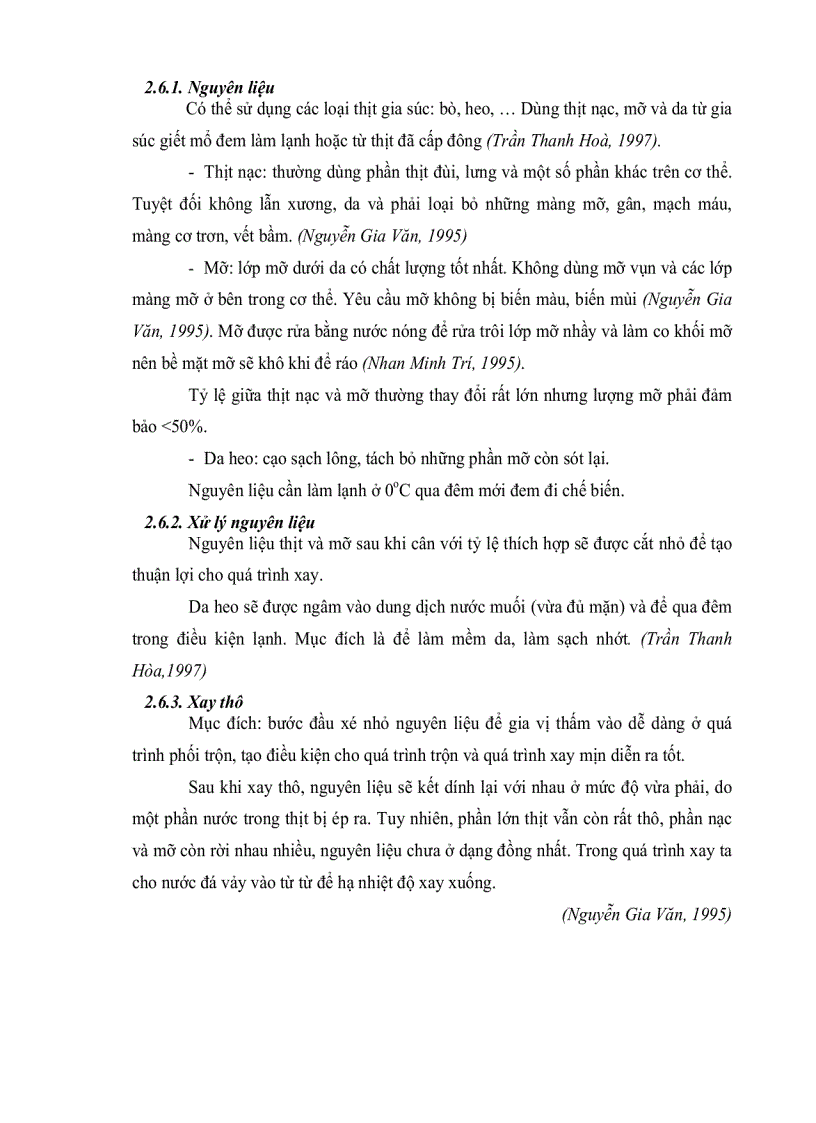 image for page Chế biến sản phẩm xúc xích cá tra có bổ sung thịt heo