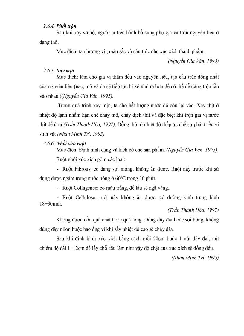 image for page Chế biến sản phẩm xúc xích cá tra có bổ sung thịt heo