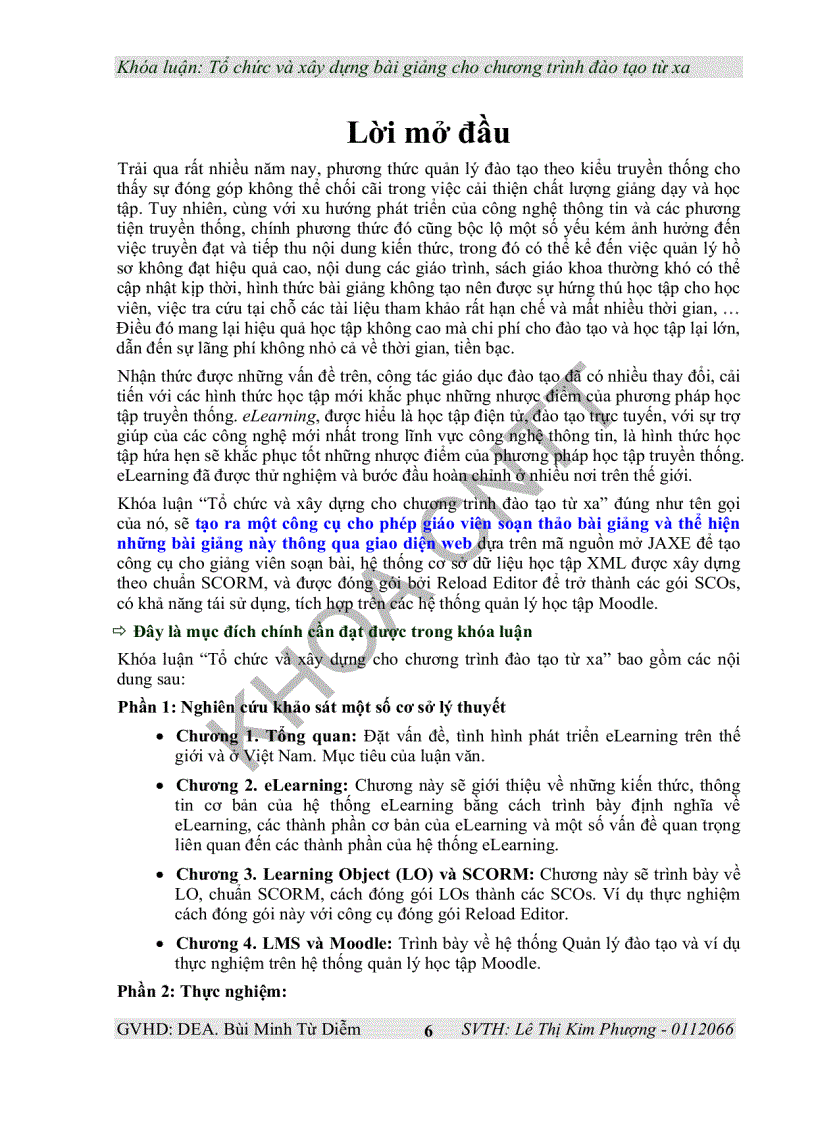 image for page Tổ chức và xây dựng bài giảng cho chương trình đào tạo từ xa