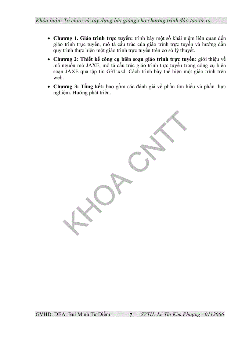 image for page Tổ chức và xây dựng bài giảng cho chương trình đào tạo từ xa