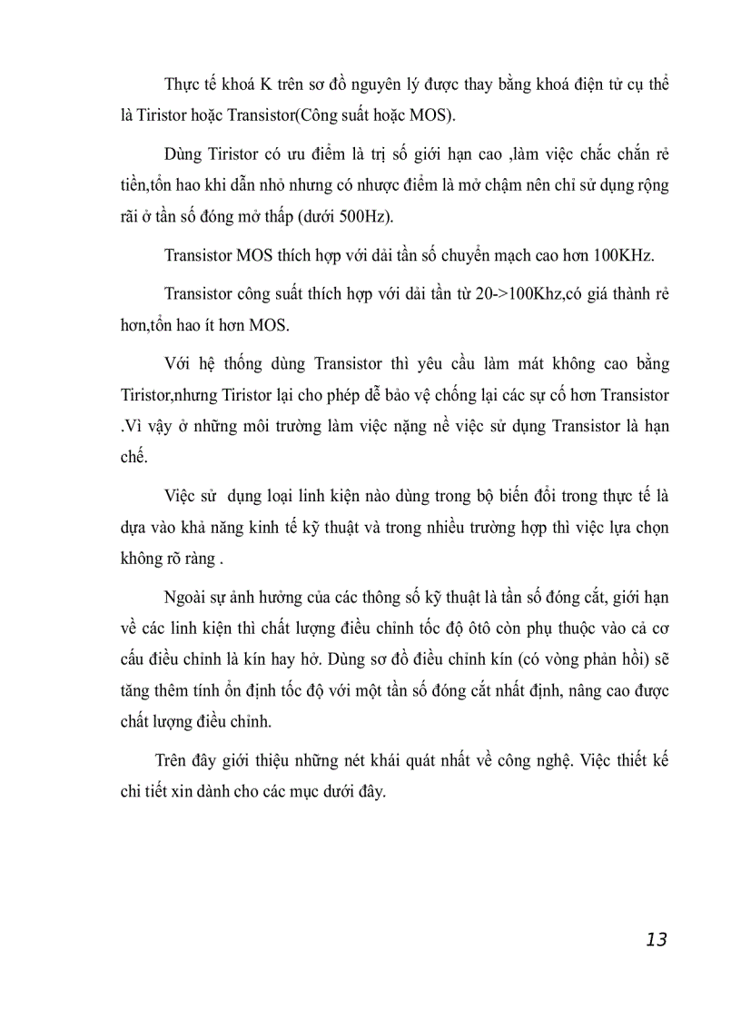 image for page Thiết kế bộ băm xung áp cho động cơ ôtô một chiều