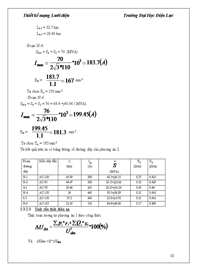 image for page Thiết kế mạng lưới điện khu vực