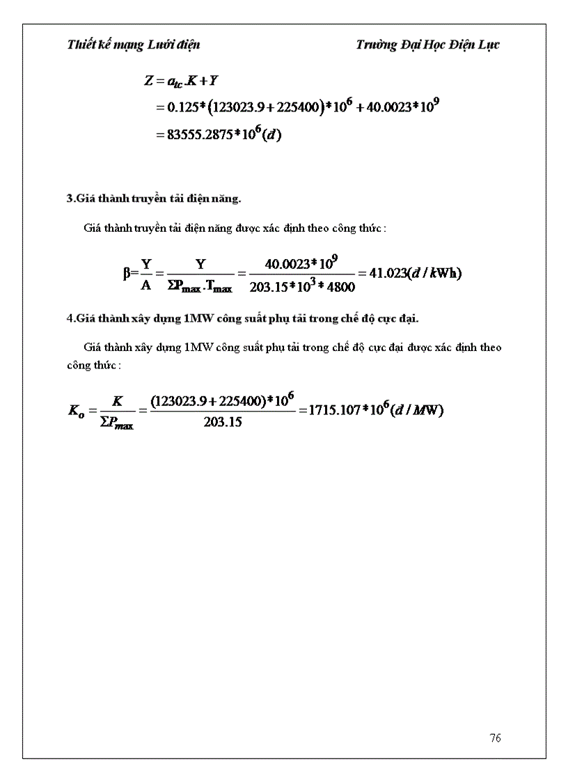 image for page Thiết kế mạng lưới điện khu vực