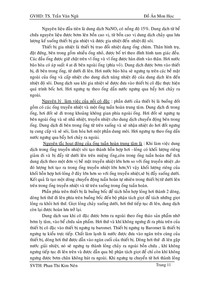 image for page Cô đặc dung dịch NaNO3