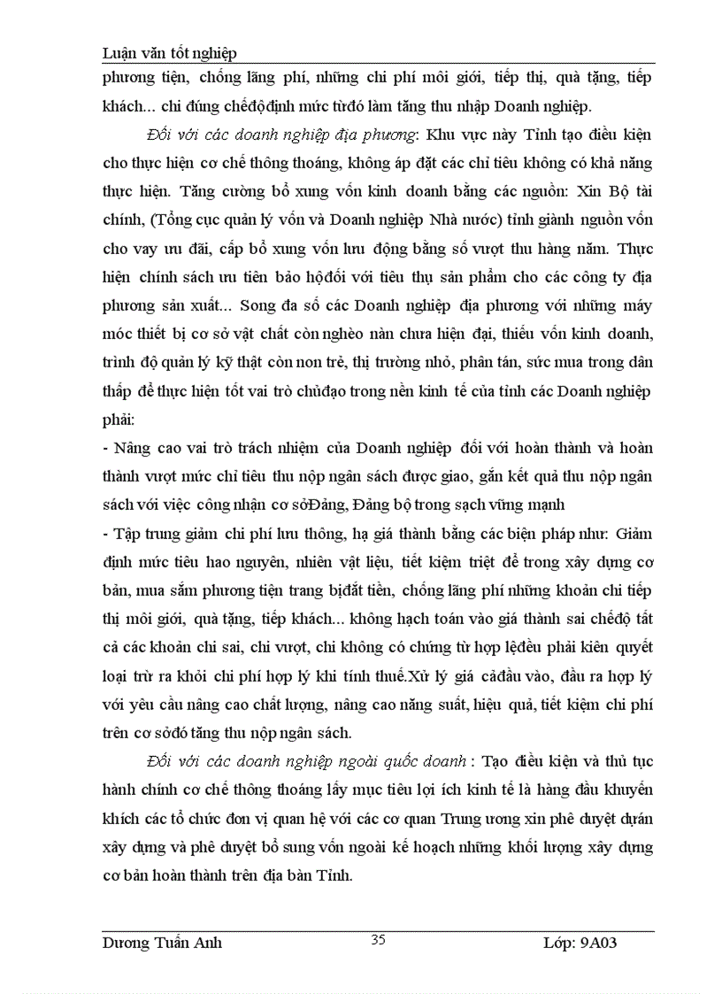 image for page Thực trạng công tác quản lý thuế GTGT của các Doanh nghiệp trên địa bàn tỉnh Bắc Giang