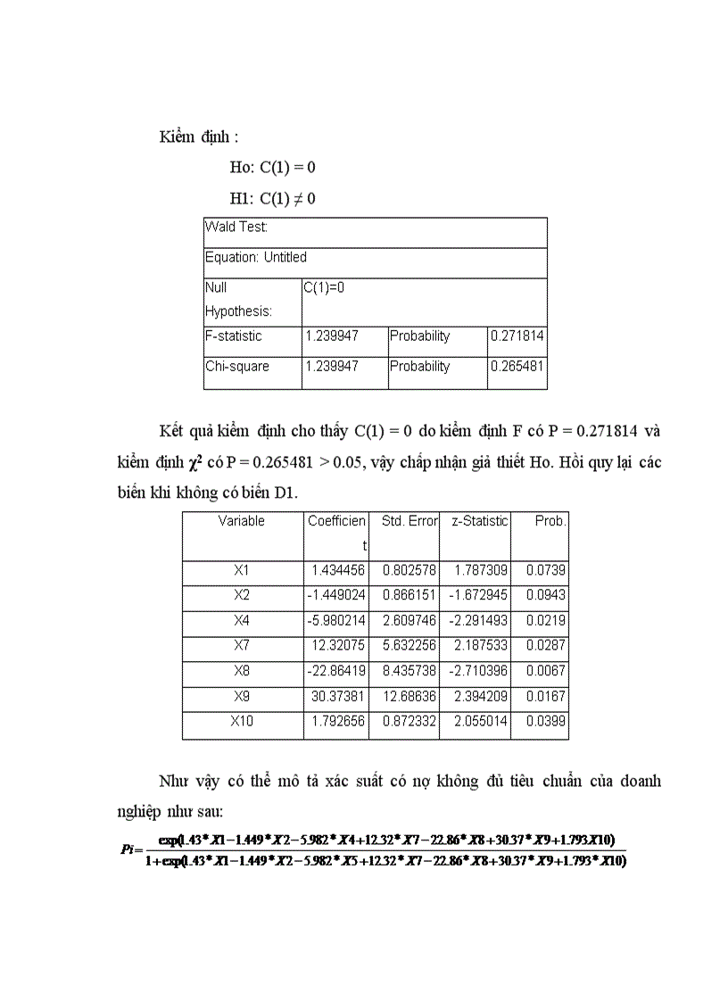 image for page Ứng dụng mô hình Logit trong xếp hạng tín dụng tại ngân hàng thương mại cổ phần các doanh nghiệp ngoài quốc doanh chi nhánh Ngô Quyền 82trang