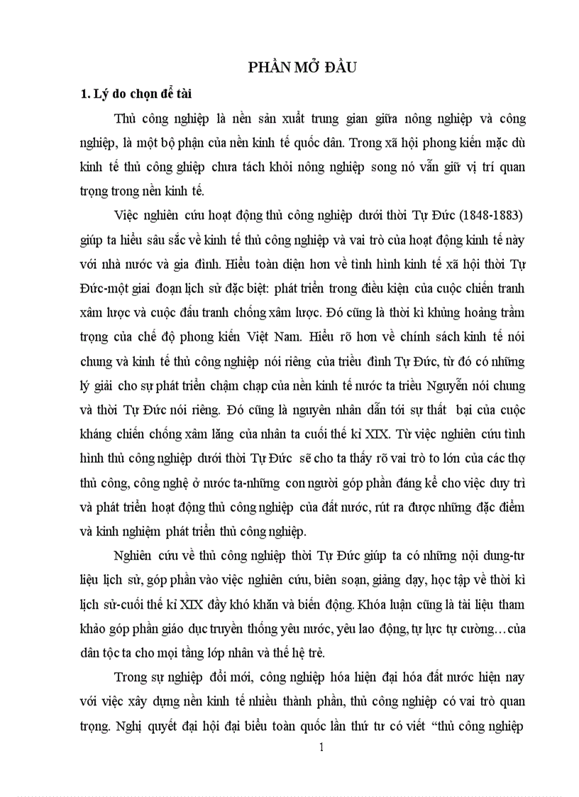 image for page Tình hình thủ công nghiệp Việt Nam dưới thời Tự Đức 1848 1883