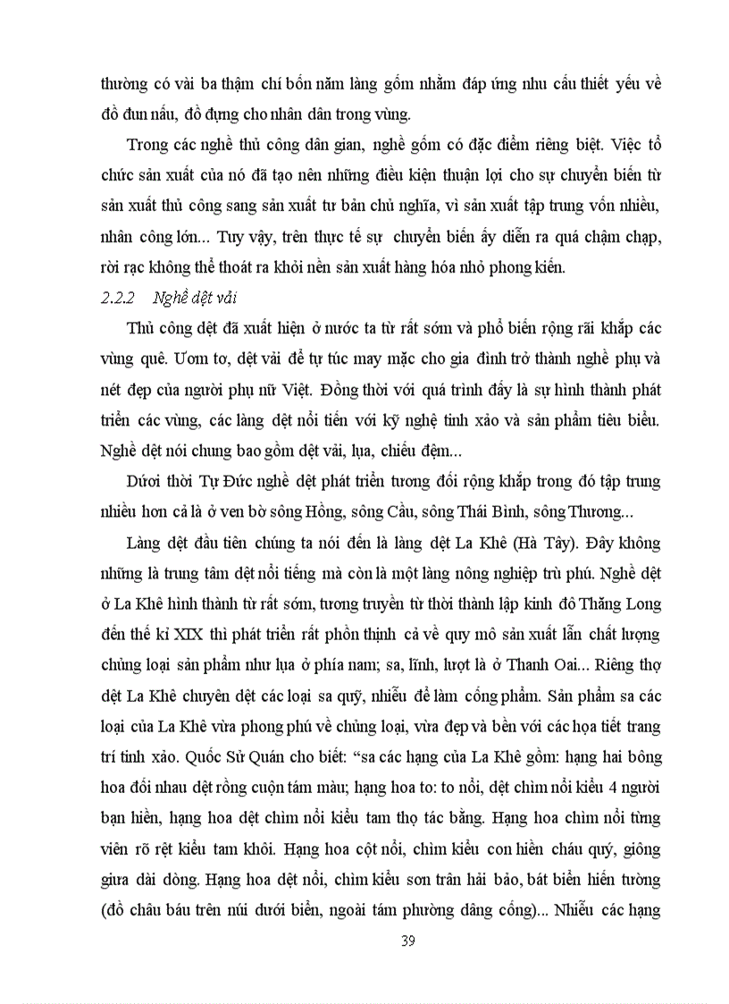 image for page Tình hình thủ công nghiệp Việt Nam dưới thời Tự Đức 1848 1883