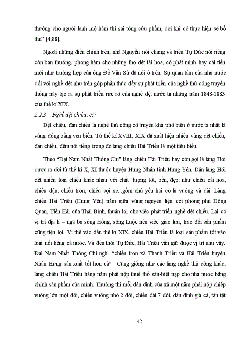 image for page Tình hình thủ công nghiệp Việt Nam dưới thời Tự Đức 1848 1883