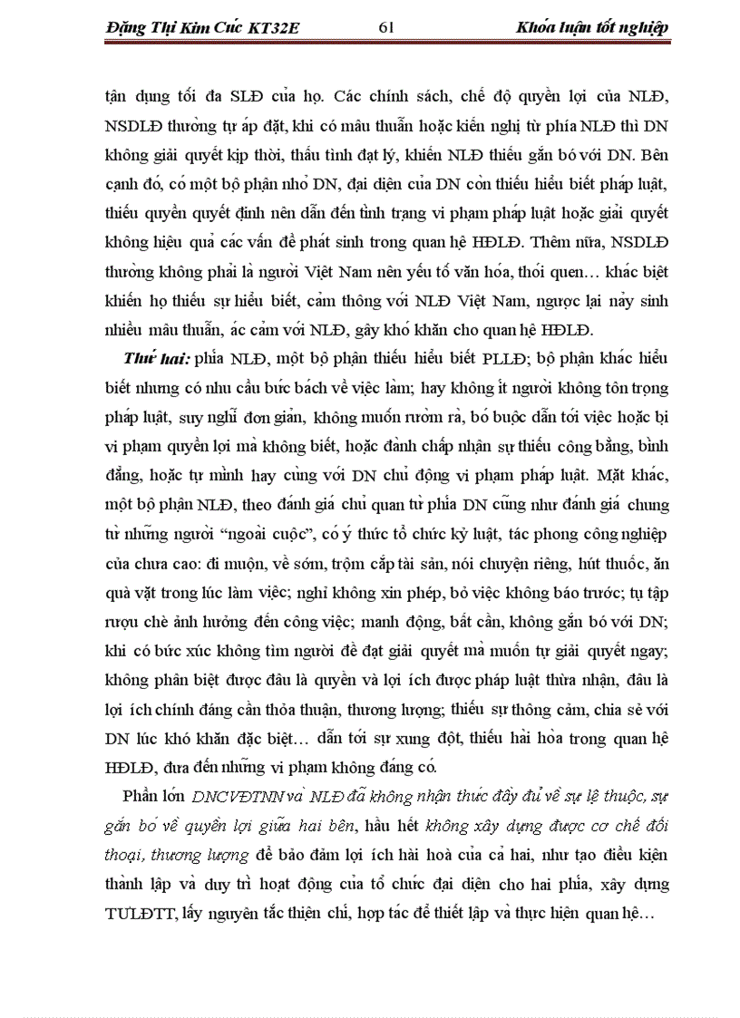 image for page Hợp đồng lao động và thực tiễn áp dụng trong các doanh nghiệp có vốn đầu tư nước ngoài