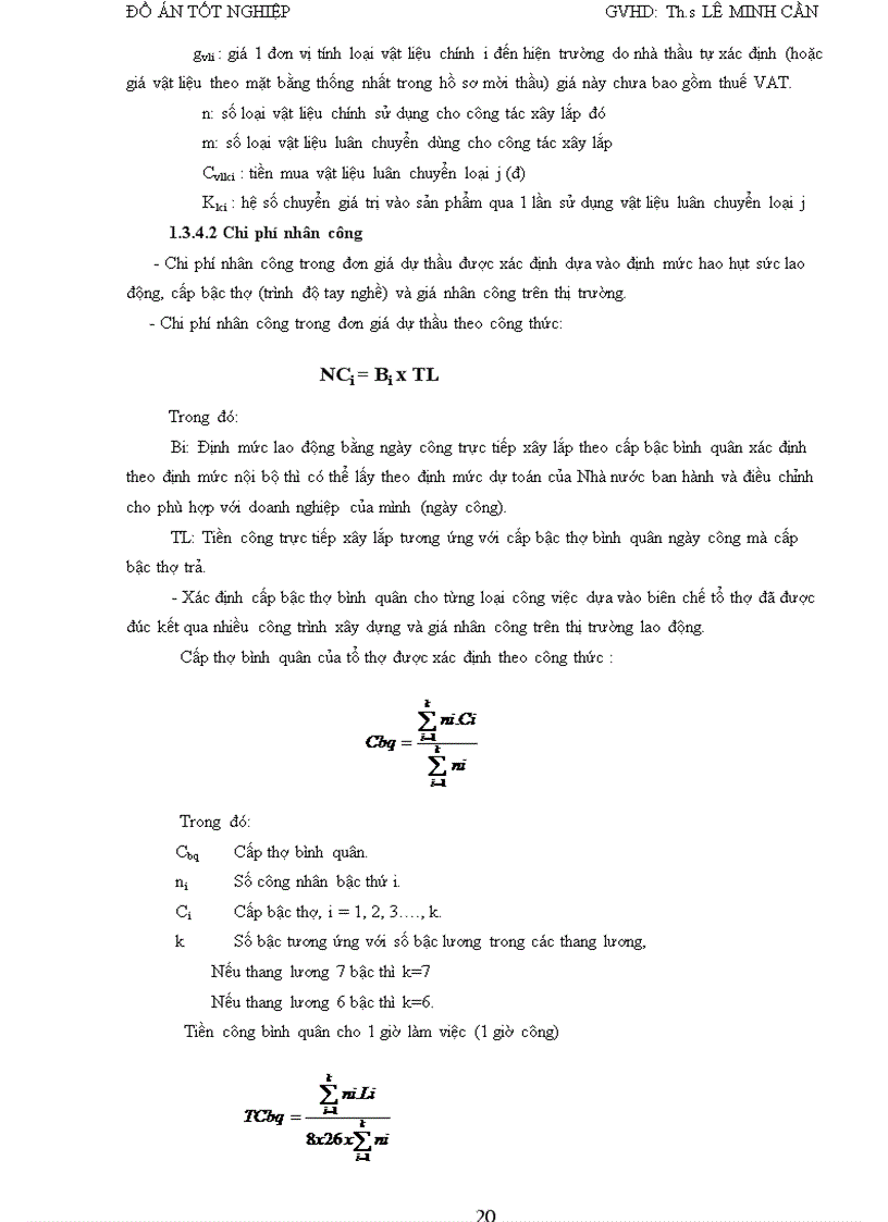 image for page Lập giá dự thầu cho một gói thầu
