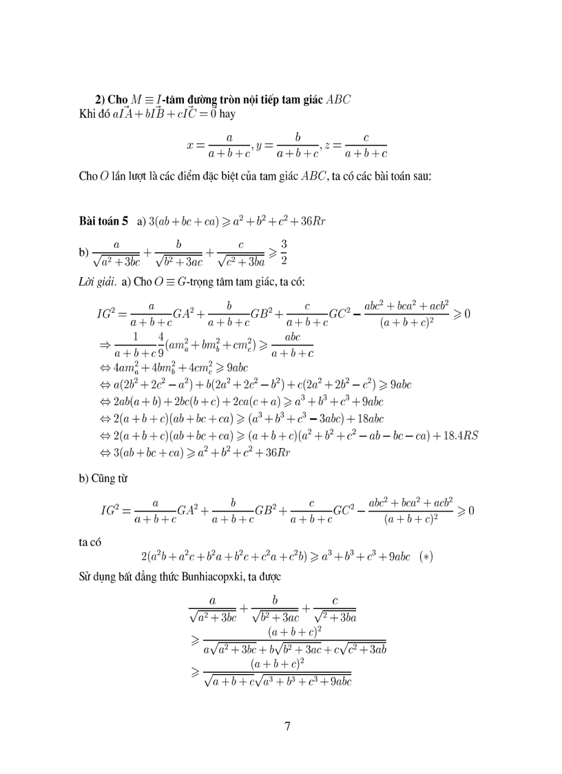 image for page Ứng dụng véc tơ vào giải toán hình học