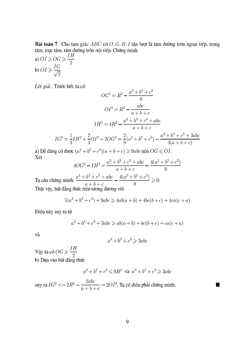 image for page Ứng dụng véc tơ vào giải toán hình học
