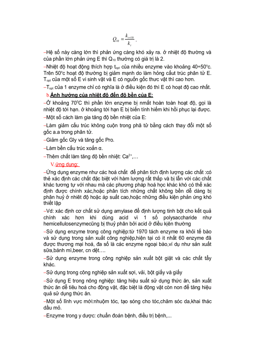 image for page Enzyme và ứng dụng