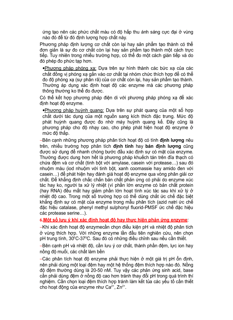 image for page Enzyme và ứng dụng