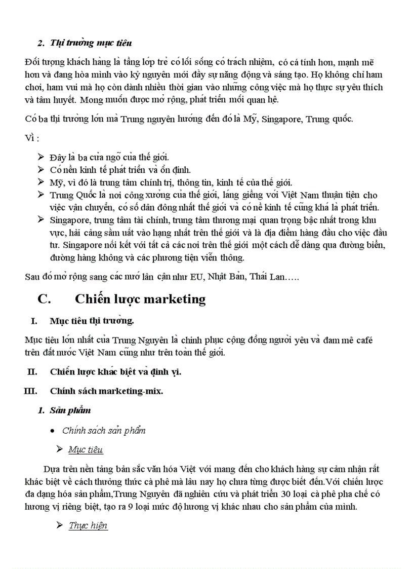 image for page Chiến lược vươn ra quốc tế của cafe Trung Nguyên