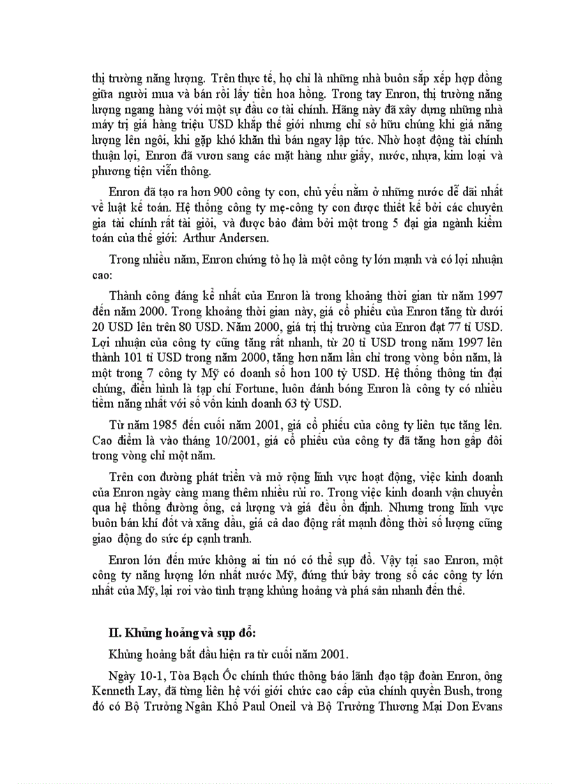 image for page Nguyên nhân Enron và Worldcom sụp đổ