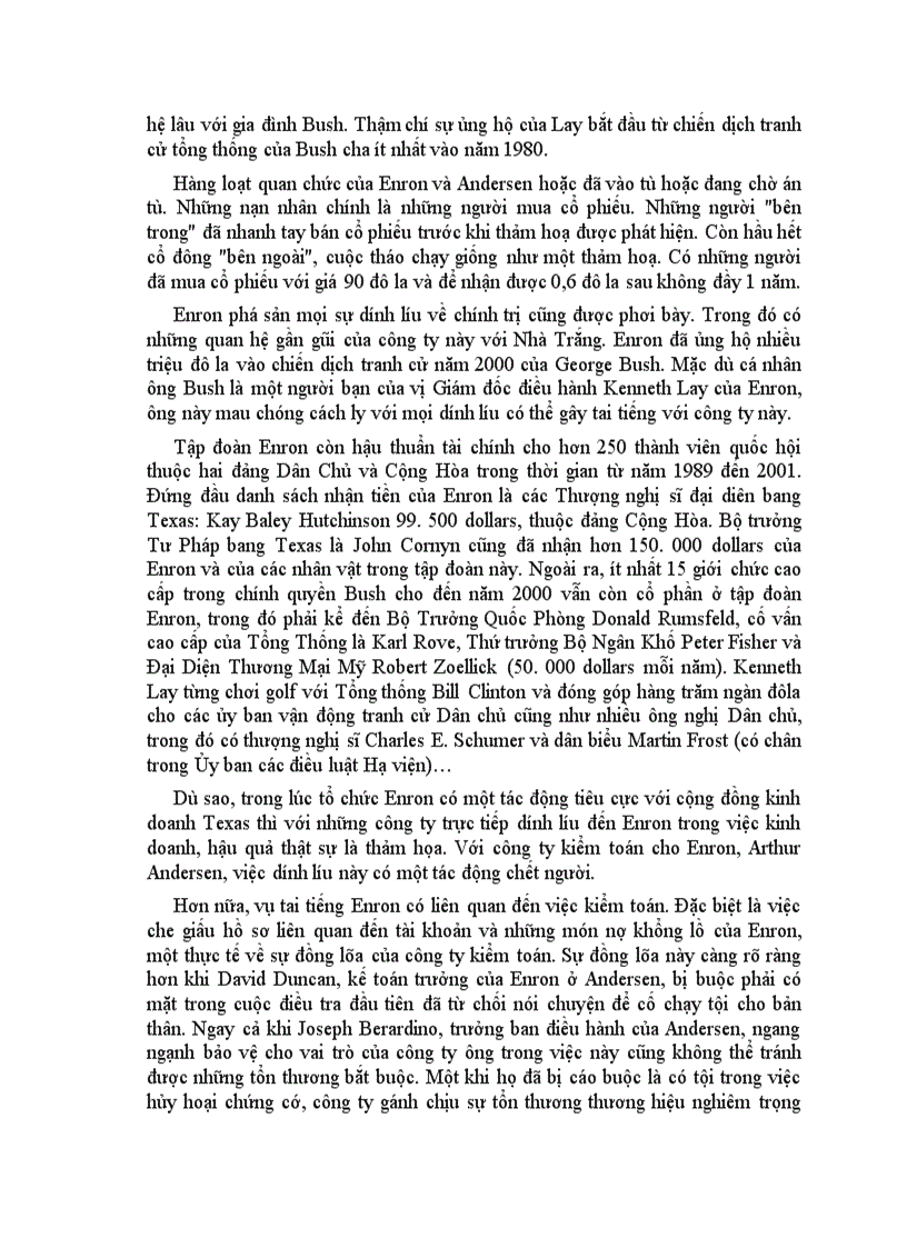 image for page Nguyên nhân Enron và Worldcom sụp đổ