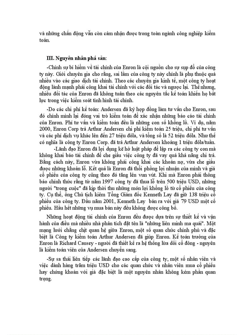 image for page Nguyên nhân Enron và Worldcom sụp đổ