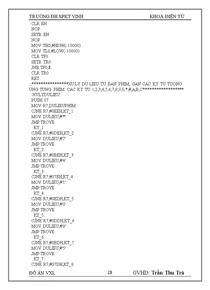 image for page Thiết kế mạch giao tiếp với LCD và bàn phím HEX sử dụng họ 805