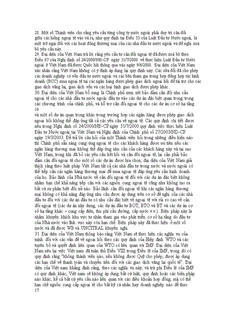 image for page Báo cáo của Ban Công tác về việc Việt Nam gia nhập WTO