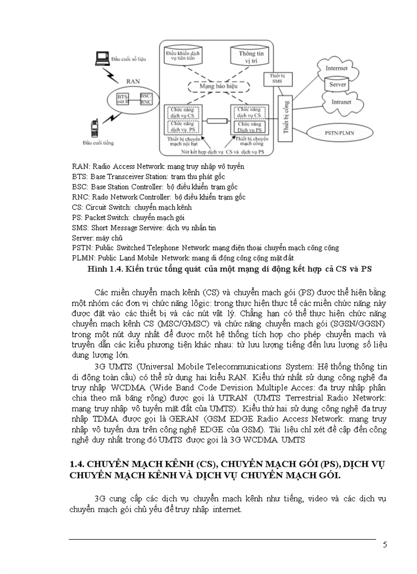 image for page Tổng quan mạng 3g wcdma umts