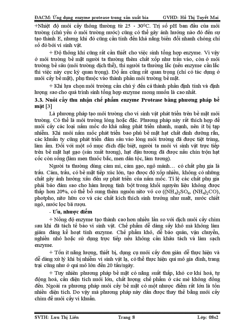 image for page Ứng dụng của enzyme protease trong sản xuất bia