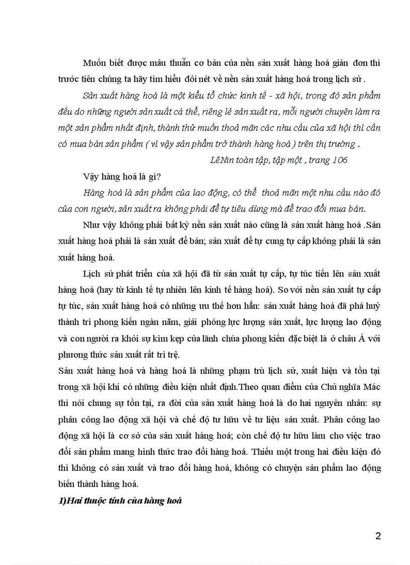 image for page Mâu thuẫn cơ bản của nền sản xuất hàng hoá giản đơn là gì Vì sao nó chứa đựng khả năng sản xuất thừa trong Chủ nghĩa tư bản Chứng minh bằng tì