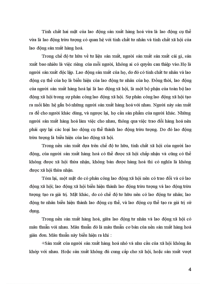 image for page Mâu thuẫn cơ bản của nền sản xuất hàng hoá giản đơn là gì Vì sao nó chứa đựng khả năng sản xuất thừa trong Chủ nghĩa tư bản Chứng minh bằng tì