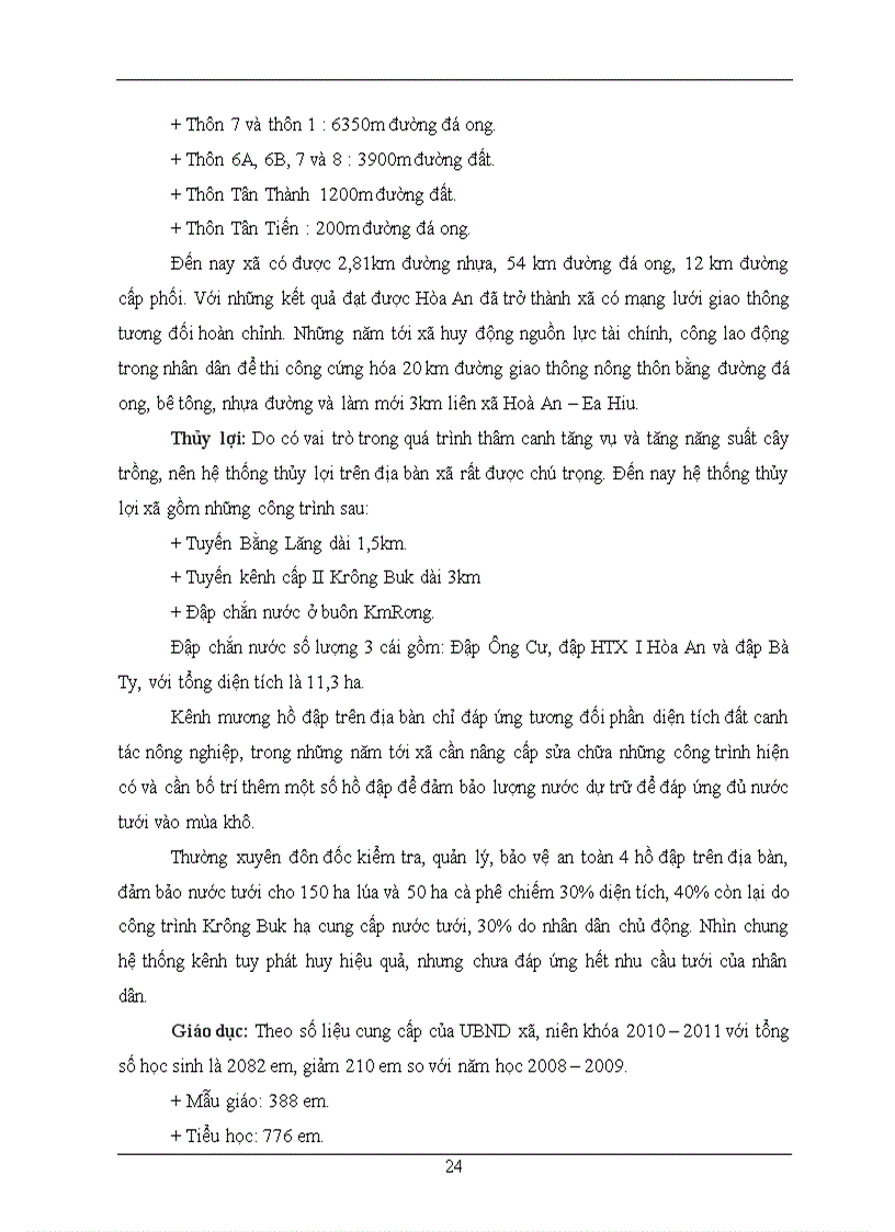 image for page Tình hình quản lý và sử dụng ngân sách Nhà nước của xã Hòa An huyện Krông Păk tỉnh Đăk Lăk năm 2009 2010