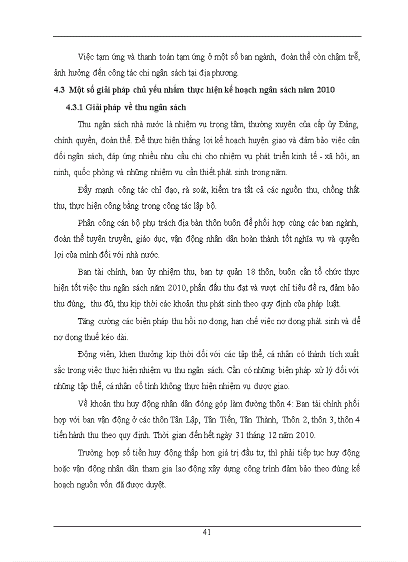 image for page Tình hình quản lý và sử dụng ngân sách Nhà nước của xã Hòa An huyện Krông Păk tỉnh Đăk Lăk năm 2009 2010