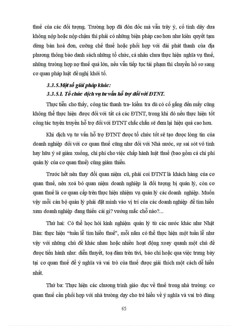 image for page Nâng cao hiệu quả công tác quản lý thu thuế GTGT đối với các doanh nghiệp ngoài quốc doanh trên địa bàn huyện Hiệp Hoà tỉnh Bắc Giang
