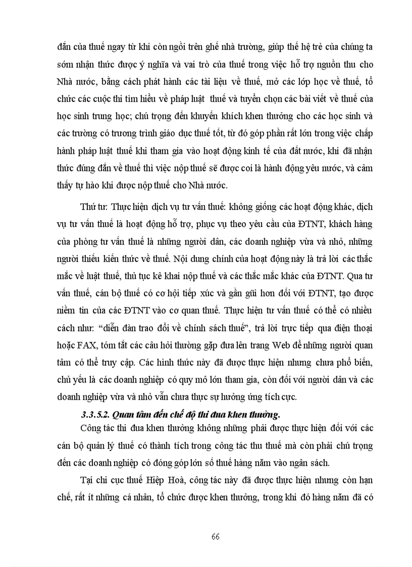 image for page Nâng cao hiệu quả công tác quản lý thu thuế GTGT đối với các doanh nghiệp ngoài quốc doanh trên địa bàn huyện Hiệp Hoà tỉnh Bắc Giang