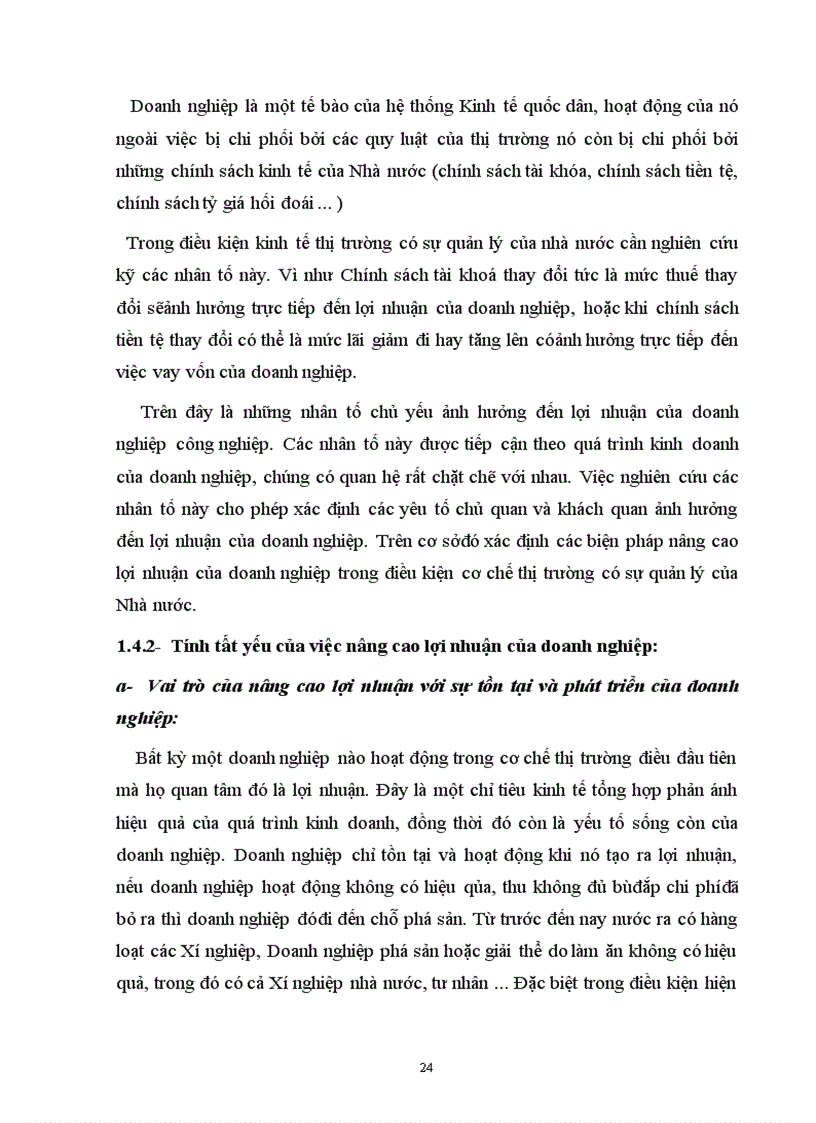 image for page Phân tích lợi nhuận và một số giải pháp nhằm nâng cao lợi nhuận trong sản xuất kinh doanh tại Tổng công ty Thép Việt Nam