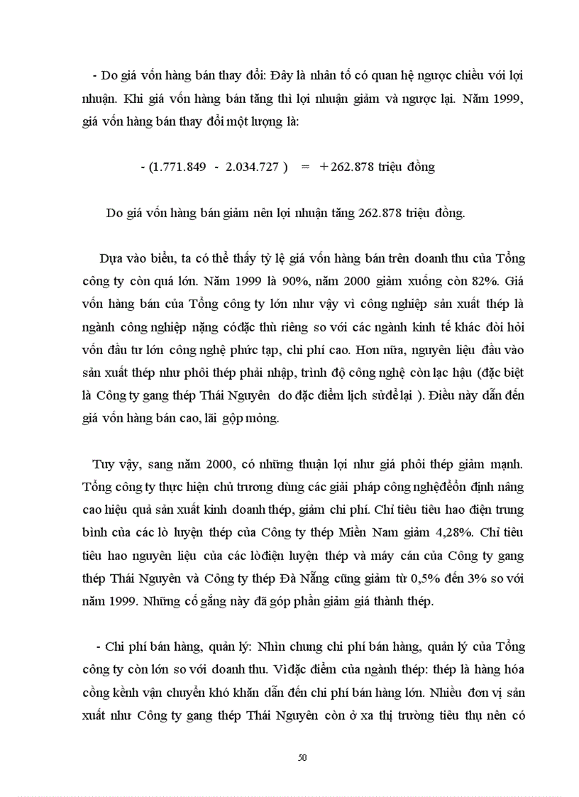 image for page Phân tích lợi nhuận và một số giải pháp nhằm nâng cao lợi nhuận trong sản xuất kinh doanh tại Tổng công ty Thép Việt Nam